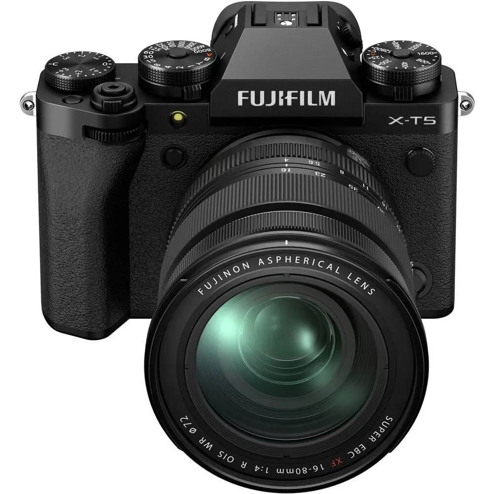 Fujifilm X-T5 Kit with Fujinon XF 16-80mm f/4 R OIS WR (Black) - фото 2