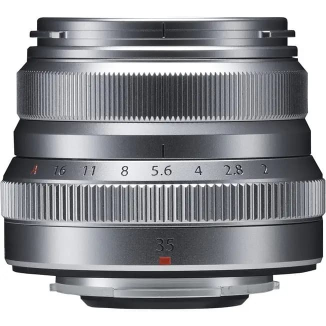 Линза Fuji XF 35mm f/2 R WR Silver - фото 2